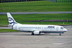 SX-BGR @ EGBB - SX-BGR   Boeing 737-408 [25063] (Aegean Airlines) Birmingham Int'l~G 24/05/2005 - by Ray Barber