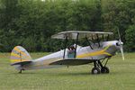 F-BCGQ @ LFFQ - Stampe-Vertongen SV-4A, Taxiing, La Ferté-Alais airfield (LFFQ) Air show 2016 - by Yves-Q