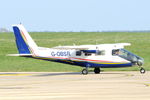 G-OBSR @ EGSH - Leaving Norwich. - by keithnewsome