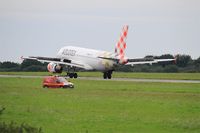 EC-MUT @ LFRB - Landing rwy 25L, Brest-Bretagne airport (LFRB-BES) - by Yves-Q