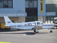 G-GIPC @ EGBJ - Taxing out from Gloucestershire Airport. - by James Lloyds