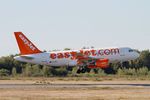 G-EZBJ @ LFBD - Airbus A319-111, Landing rwy 05, Bordeaux-Mérignac airport (LFBD-BOD) - by Yves-Q