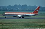 D-AMUJ @ EDDL - Boing 767-3G5ER - LTU - 28111 - D-AMUJ - 30.07.1996 - DUS - by Ralf Winter