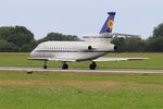 CD-01 @ LFRB - Dassault Falcon 900B, Take off run rwy 25L, Brest-Bretagne airport (LFRB-BES) - by Yves-Q