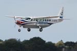 F-HFTR @ LFRB - Cessna 208B Grand Caravan, On final rwy 25L, Brest-Bretagne Airport (LFRB-BES) - by Yves-Q