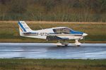 F-GTZH @ LFRB - Robin DR-400-120 Petit Prince, Touch and go Rwy 07R, Brest-Bretagne Airport (LFRB-BES) - by Yves-Q