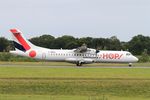 F-HOPA @ LFRB - ATR 72-600, Taxiing rwy 25L, Brest-Bretagne airport (LFRB-BES) - by Yves-Q