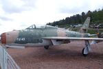 FU-45 - Republic F-84F Thunderstreak at the Musee de l'Aviation du Chateau, Savigny-les-Beaune - by Ingo Warnecke