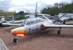 2 - Fouga CM.175 Zephyr at the Musee de l'Aviation du Chateau, Savigny-les-Beaune - by Ingo Warnecke