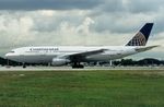 N14968 @ KFLL - Continental A300, plane sold to Air Alfa and written off in 1996 due to ground fire. - by FerryPNL