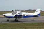 G-ECAG @ EGSH - Just landed at Norwich. - by Graham Reeve