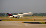 N916DE @ KATL - Takeoff Atlanta - by Ronald Barker