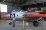 XD613 - De Havilland D.H.115 Vampire T11 at the Musée Européen de l'Aviation de Chasse, Montelimar Ancone airfield