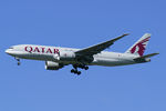 A7-BFT @ LOWW - Qatar Airways Cargo Boeing 777-200F - by Thomas Ramgraber