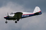 G-ARJU @ EGSH - Landing at Norwich. - by Graham Reeve
