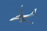 OO-JLO @ LFRB - Boeing 737-8K5, Glide path pattern rwy 07R, Brest-Bretagne airport (LFRB-BES) - by Yves-Q