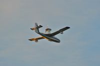 C-FDKC - Flying over the Ottawa River during a golden sunset. - by Greg Scriver