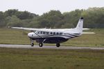 F-HFTS @ LFRB - Textron Aviation Inc. Grand Caravan 208B, Take off run rwy 25L, Brest-Bretagne airport (LFRB-BES) - by Yves-Q