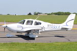 N100YY @ EGSH - Arriving at Norwich from Haverford West. - by keithnewsome