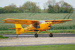G-FOKS @ EGSM - Just landed at Beccles. - by Graham Reeve