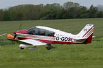 G-GOSL @ EGSM - Departing from Beccles.