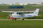 G-MCLY @ EGSM - Just landed at Beccles. - by Graham Reeve