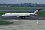 YU-AKF @ EDDL - Boeing 727-2H9 - JU JAT JAT Yugoslav Airlines - 21038 - YU-AKF - 25.03.1997 - DUS - by Ralf Winter