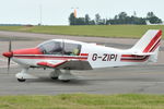 G-ZIPI @ EGSH - Arriving at Norwich. - by keithnewsome