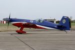 F-TGCJ @ LFRH - Extra EA-330SC, Taxiing, Lann Bihoué Air Base (LFRH-LRT) Open day 2012 - by Yves-Q