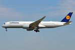 D-AIXG @ EDDF - Landing of Lufthansa A359 - by FerryPNL