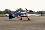 F-TGCJ @ LFRH - Extra EA-330SC, Taxiing, Lann Bihoué Air Base (LFRH-LRT) Open day 2012 - by Yves-Q