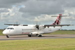 G-FBXA @ EGSH - Leaving Norwich for Aberdeen. - by keithnewsome
