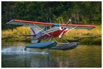 C-FIOU @ CAH3 - Departing the River at Courtenay Airpark - river runway 13 - by Ken Wiberg