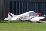 G-EHIC @ EGLM - Parked outside hangar at White Waltham, Berkshire - by Chris Holtby