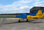 G-ECRM @ EGLM - Firefly parked outside hangar at White Waltham, Berkshire - by Chris Holtby