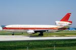 N107WA @ EDDF - World DC-10-30 taxxing to the runway - by FerryPNL