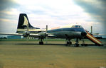 G-AWGT @ JNB - Scanned from an old slide.    The vignette effect comes from taking the original through a chain-link fence! - by Strabanzer