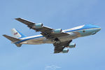 92-9000 @ KPSM - Air Force One departs - by Topgunphotography