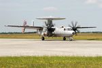 2 @ LFRJ - Grumman E-2C Hawkeye, Taxiing to flight line, Landivisiau Naval Air Base (LFRJ) Tiger Meet 2017 - by Yves-Q