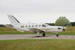 95 @ LFRJ - Socata TBM-700A, Taxiing to holding point rwy 26, Landivisiau Naval Air Base (LFRJ) Tiger Meet 2017 - by Yves-Q