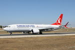 TC-LCE @ LMML - B737-8Max TC-LCE Turkish Airlines - by Raymond Zammit