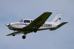 G-CDMY @ EGSH - Landing at Norwich. - by Graham Reeve