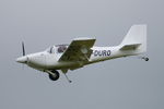 G-DURO @ EGSH - Landing at Norwich. - by Graham Reeve