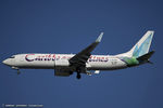 9Y-TAB @ KJFK - Boeing 737-8Q8 - Caribbean Airlines  C/N 28233, 9Y-TAB - by Dariusz Jezewski www.FotoDj.com