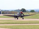 G-CCCA @ EGSU - Taxiing for take-off at Duxford - by Chris Holtby