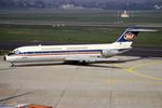 YU-AHN @ EDDL - McDonnell Douglas DC-9-32 - JU JAT Jugoslavenski Aerotransport - 47470 - YU--AHN - 31.03.1990 - DUS - by Ralf Winter