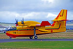 CN-ATM @ EGPE - CN-ATM   Canadair CL-415 [2079] (Moroccan Air Force) Inverness (Dalcross)~G 18/03/2014 - by Ray Barber