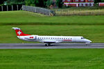 HB-JAK @ EGBB - HB-JAK   Embraer EMB-145LU [145387] (Swiss International Air Lines) Birmingham Int'l~G 13/08/2004 - by Ray Barber