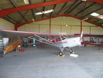 G-AGTO @ EG02 - Stored in the hangar at Audley End, Essex but still flightworthy - by Chris Holtby