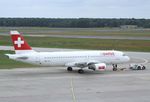 HB-IJH @ EDDT - Airbus A320-214 of Swiss Air Lines at Berlin/Tegel airport - by Ingo Warnecke